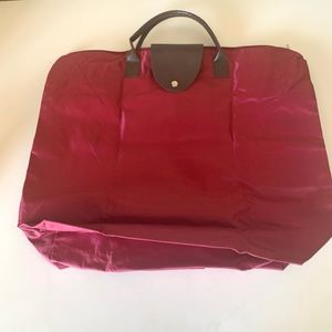 Cranberry Vinyl Totebag
